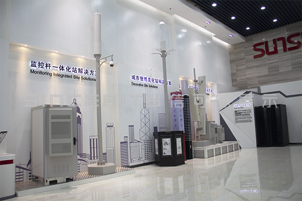 日海通訊展廳設(shè)計(jì)現(xiàn)場