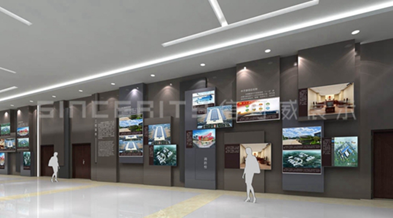 中子源墻面展示效果圖 中子源墻面展示效果圖